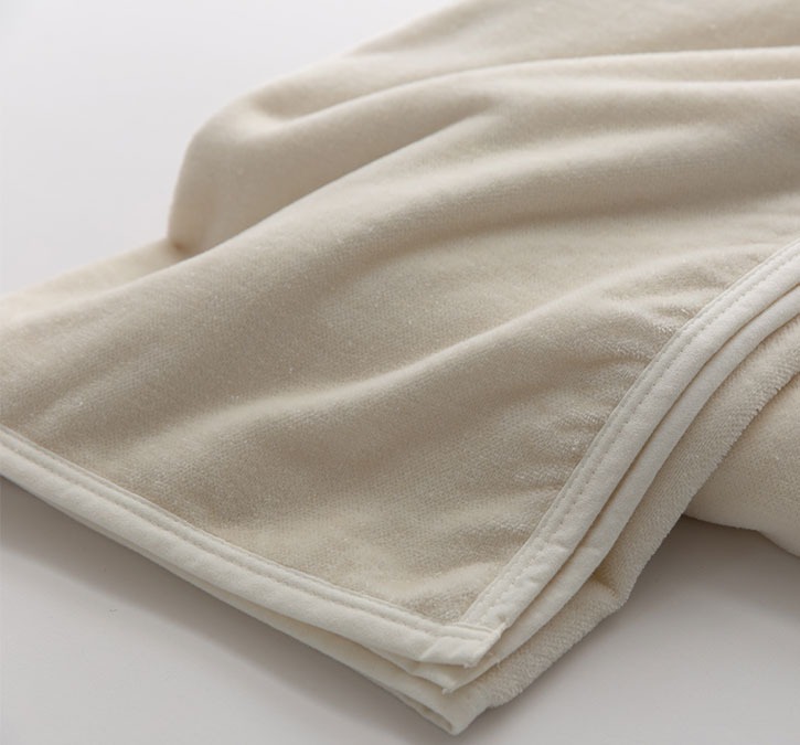 洗える日本製 シルク毛布