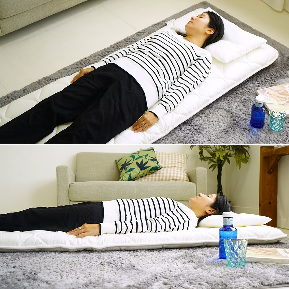 セミシングル敷布団 使用イメージ