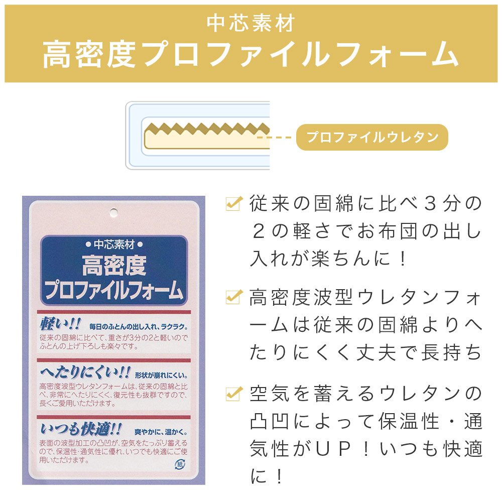 洗える掛け布団