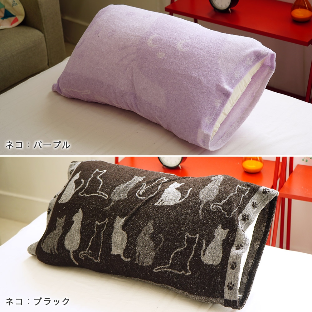 99.9%断菌 のびのびパイルピロケース 枕カバー イメージ