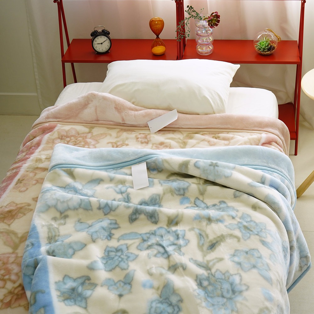 西川 マイヤー合わせ毛布 使用イメージ