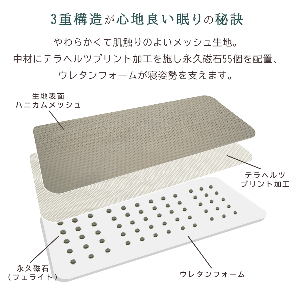 3重構造が心地良い眠りの秘訣